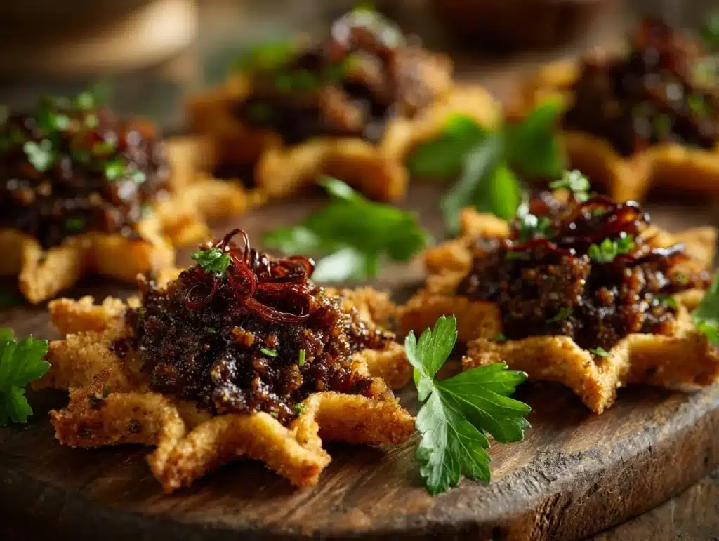 Spider Olive Tapenade Crackers - featured image