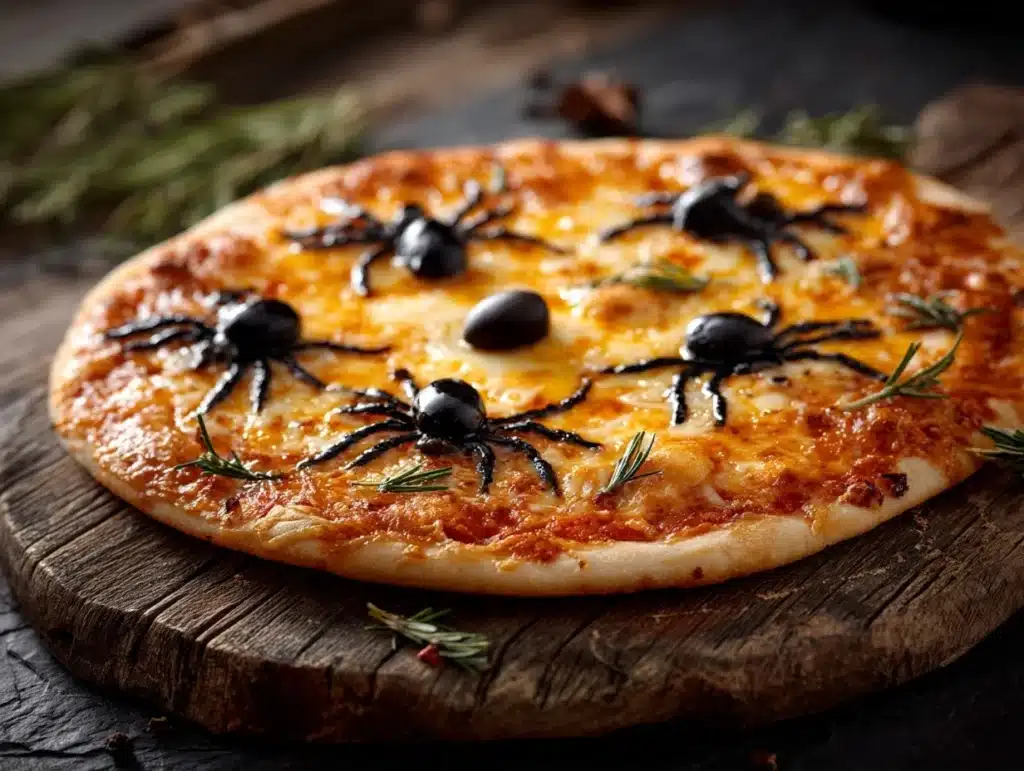 Spooky Halloween Pizza - featured image
