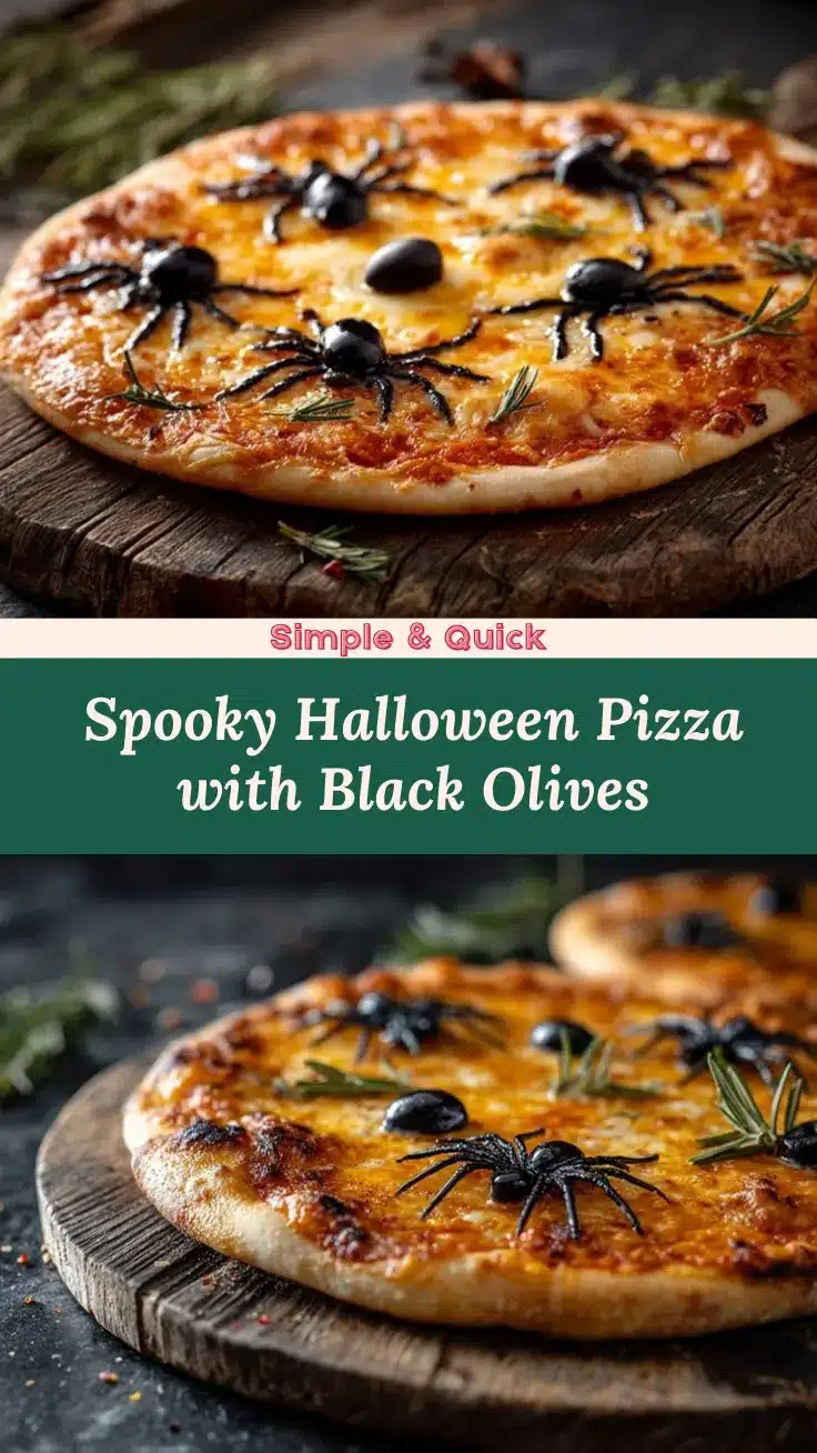 Spooky Halloween Pizza recipe