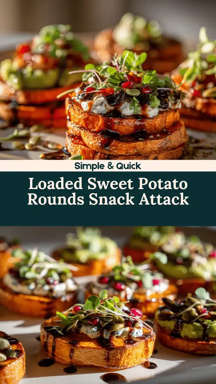 sweet potato rounds recipe