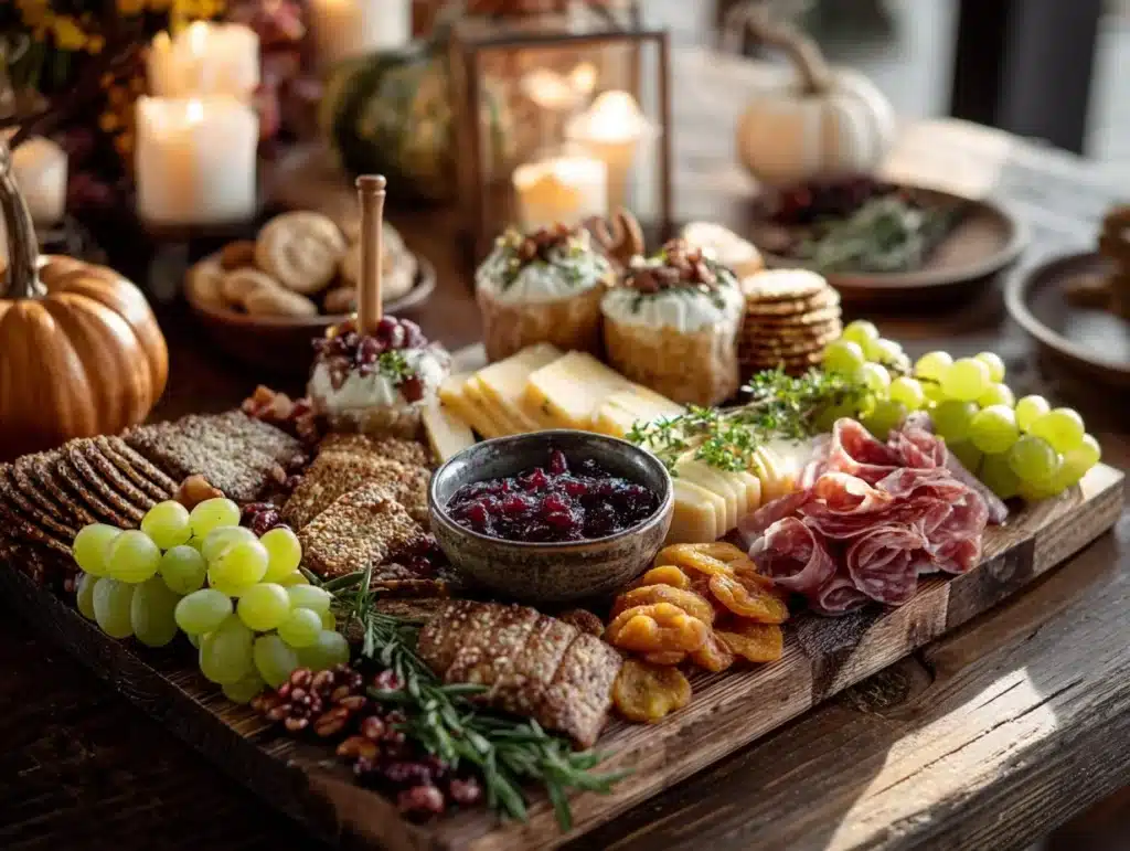 Thanksgiving charcuterie board - featured image