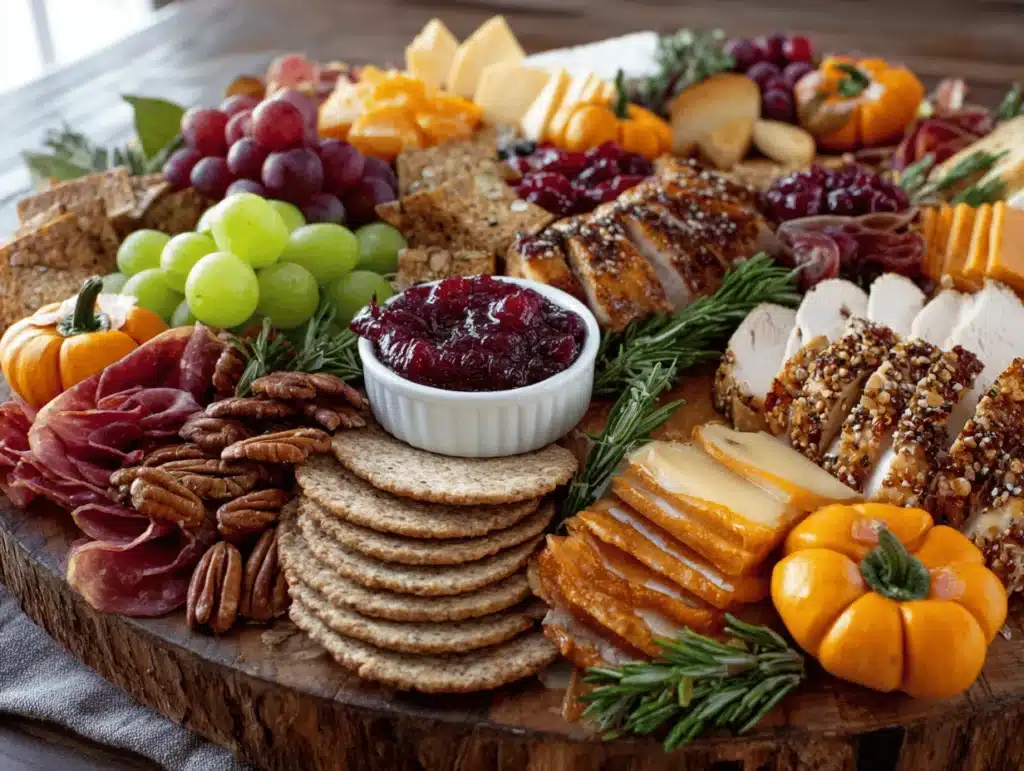 Thanksgiving charcuterie board - featured image