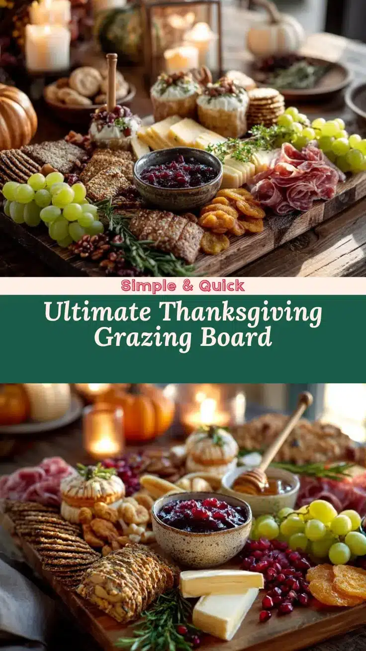 Thanksgiving charcuterie board recipe