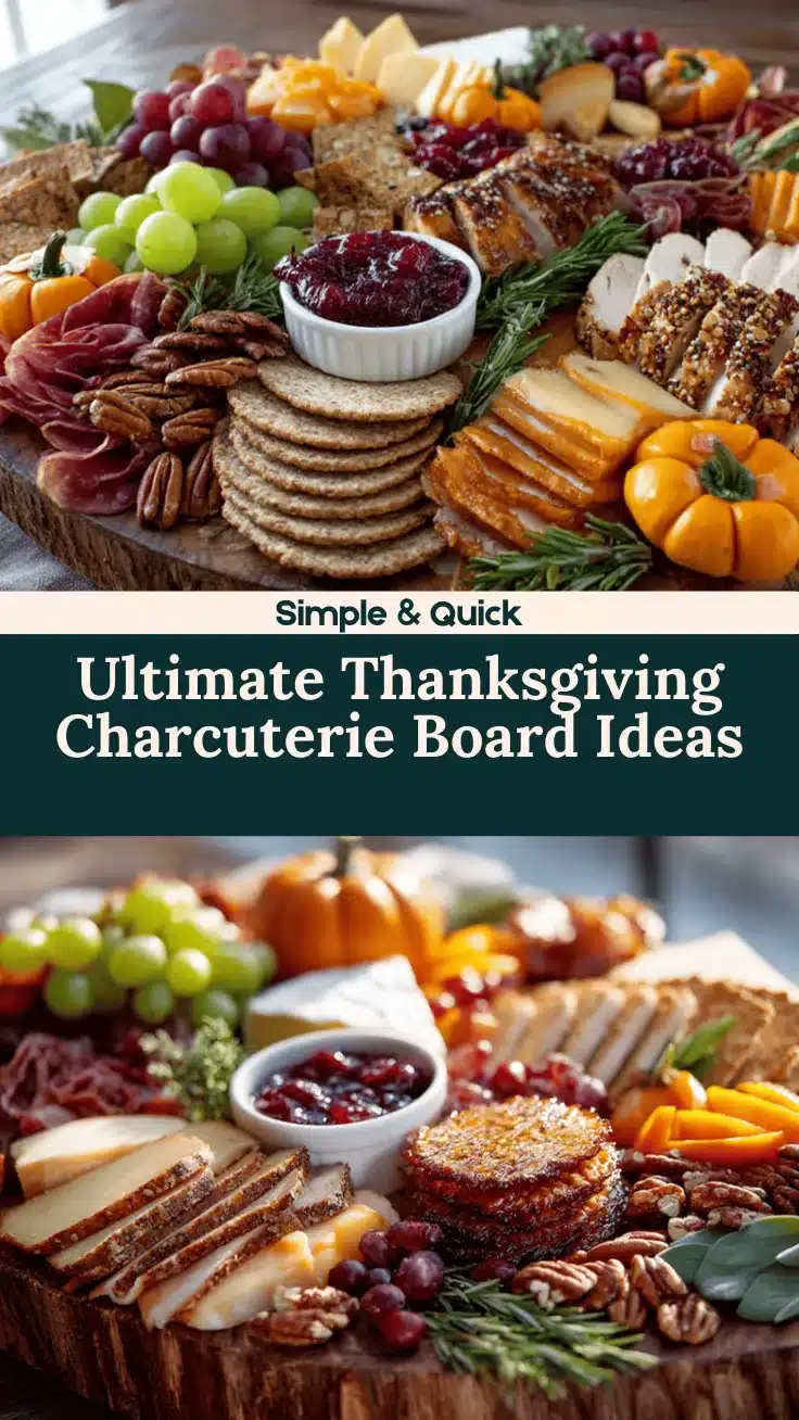 Thanksgiving charcuterie board recipe