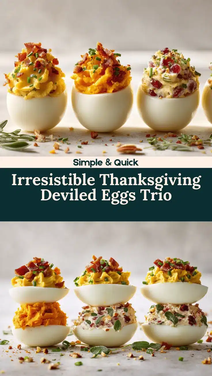 Thanksgiving deviled eggs recipe