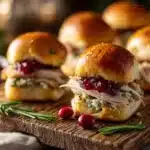 Turkey and Stuffing Sliders - featured image