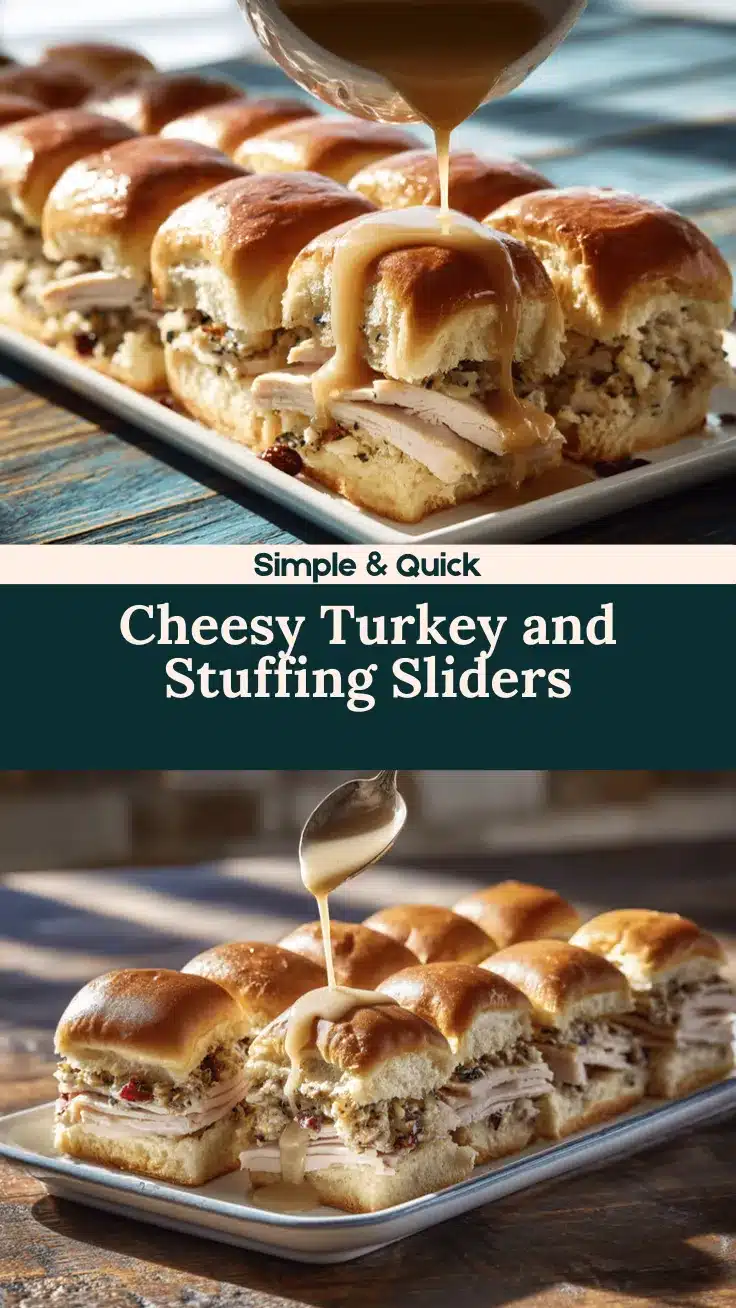 turkey and stuffing sliders recipe