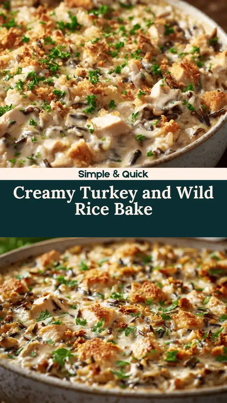 turkey and wild rice casserole recipe