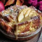 Apple Cider Donut Bread Pudding - featured image