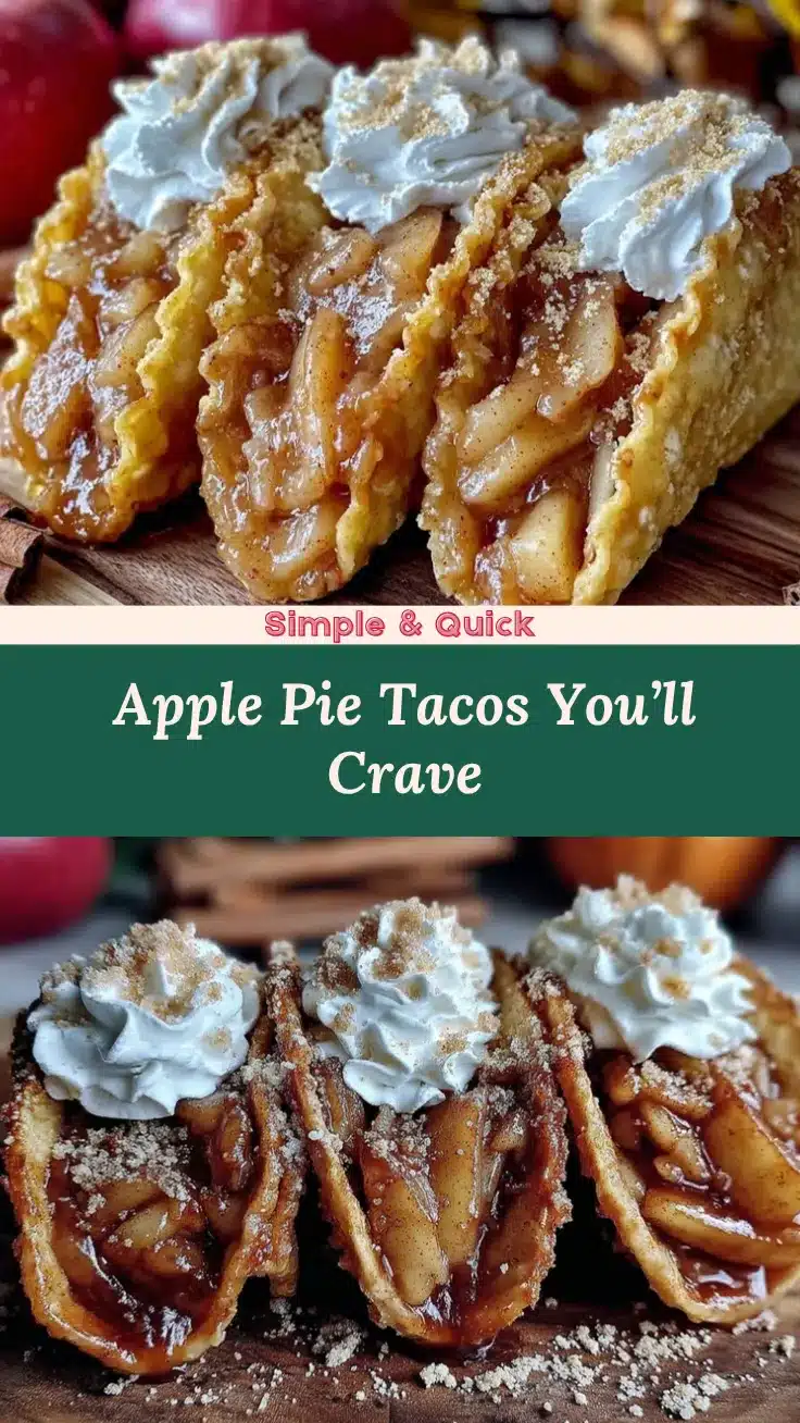 Apple Pie Tacos recipe