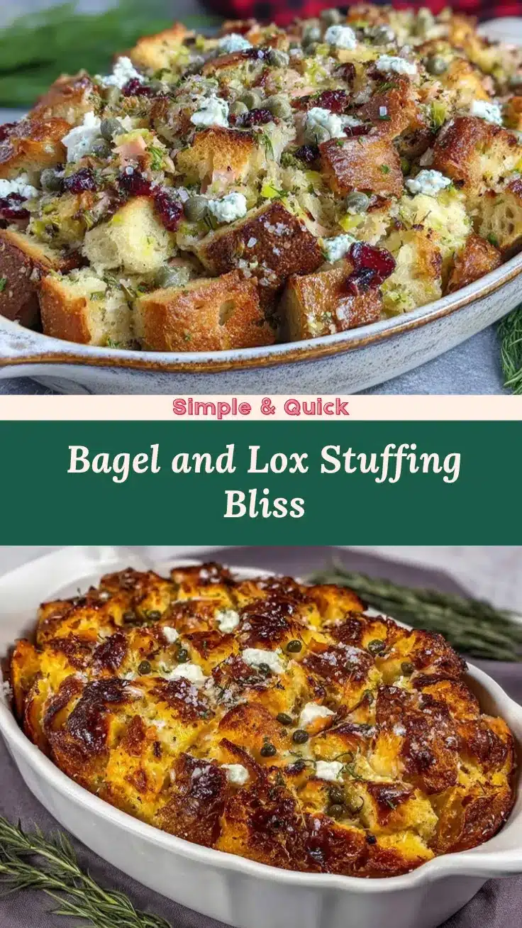 bagel and lox stuffing recipe