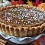 birthday cake pumpkin pie - featured image