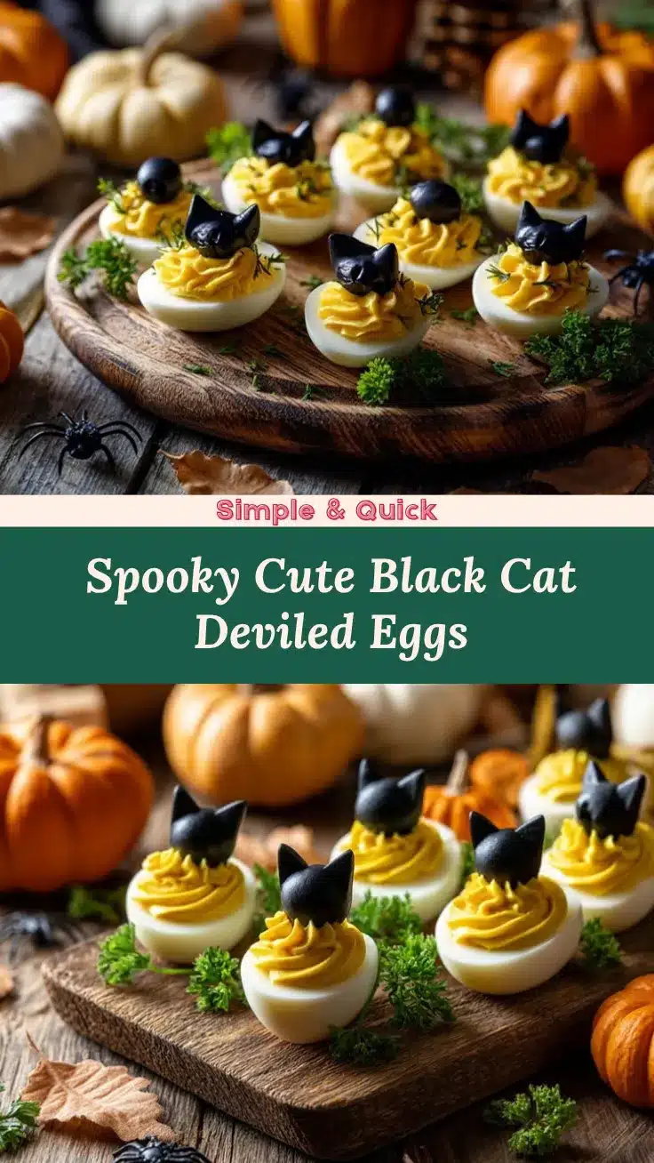 black cat deviled eggs recipe
