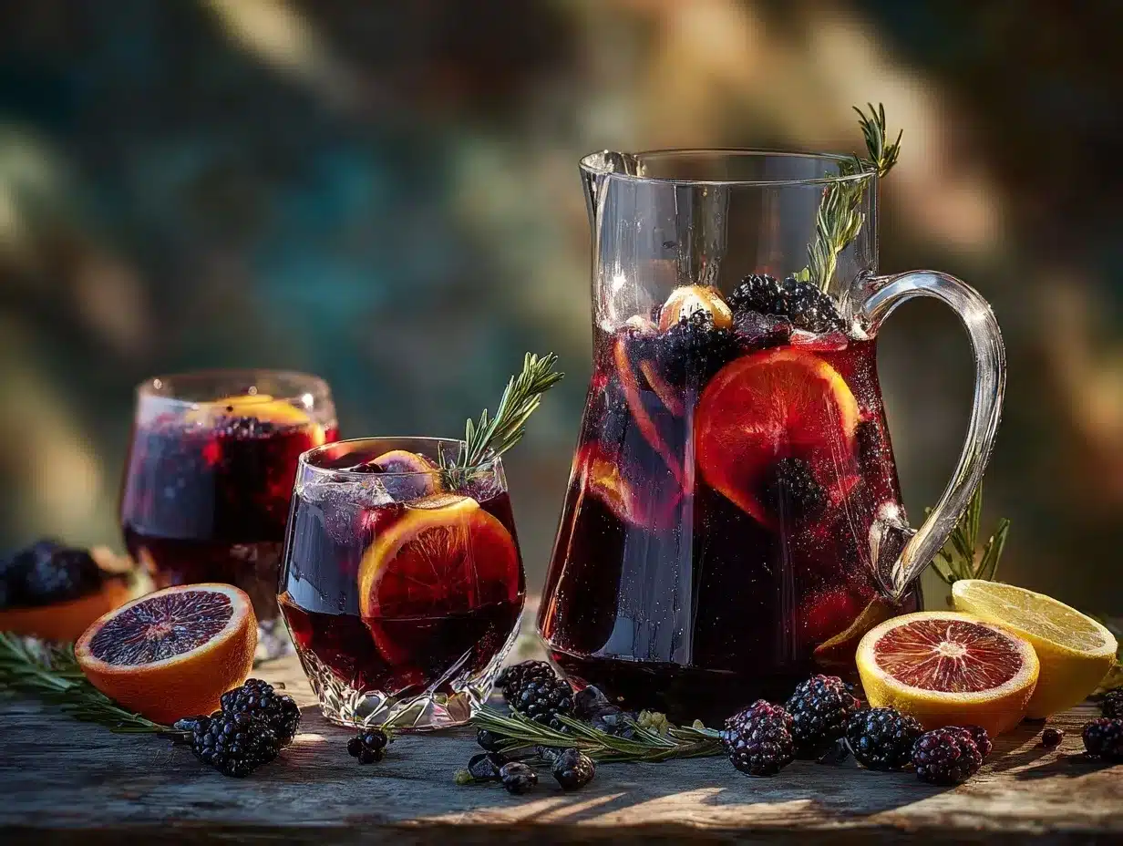 Black Magic Sangria preparation steps