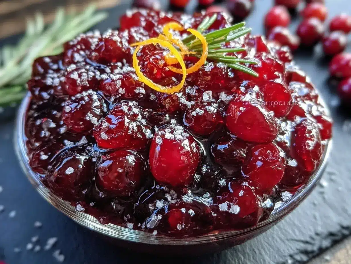 boba cranberry sauce preparation steps