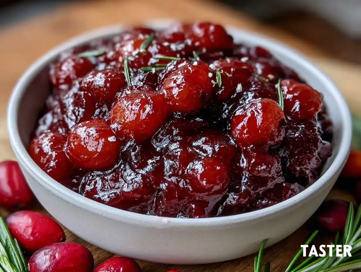 boba cranberry sauce preparation steps