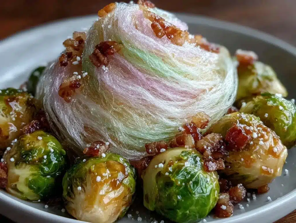 Brussels sprouts cotton candy - featured image