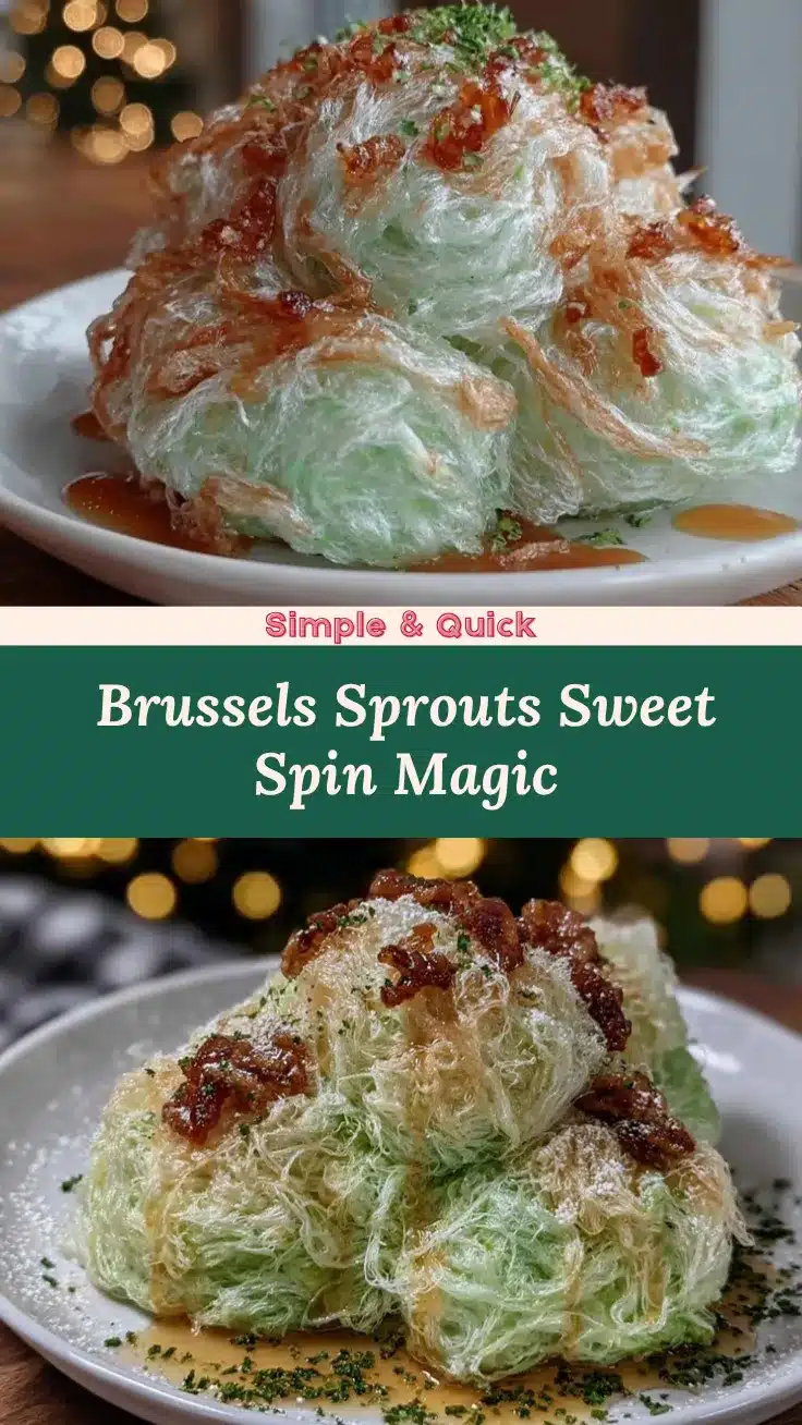 brussels sprouts cotton candy recipe