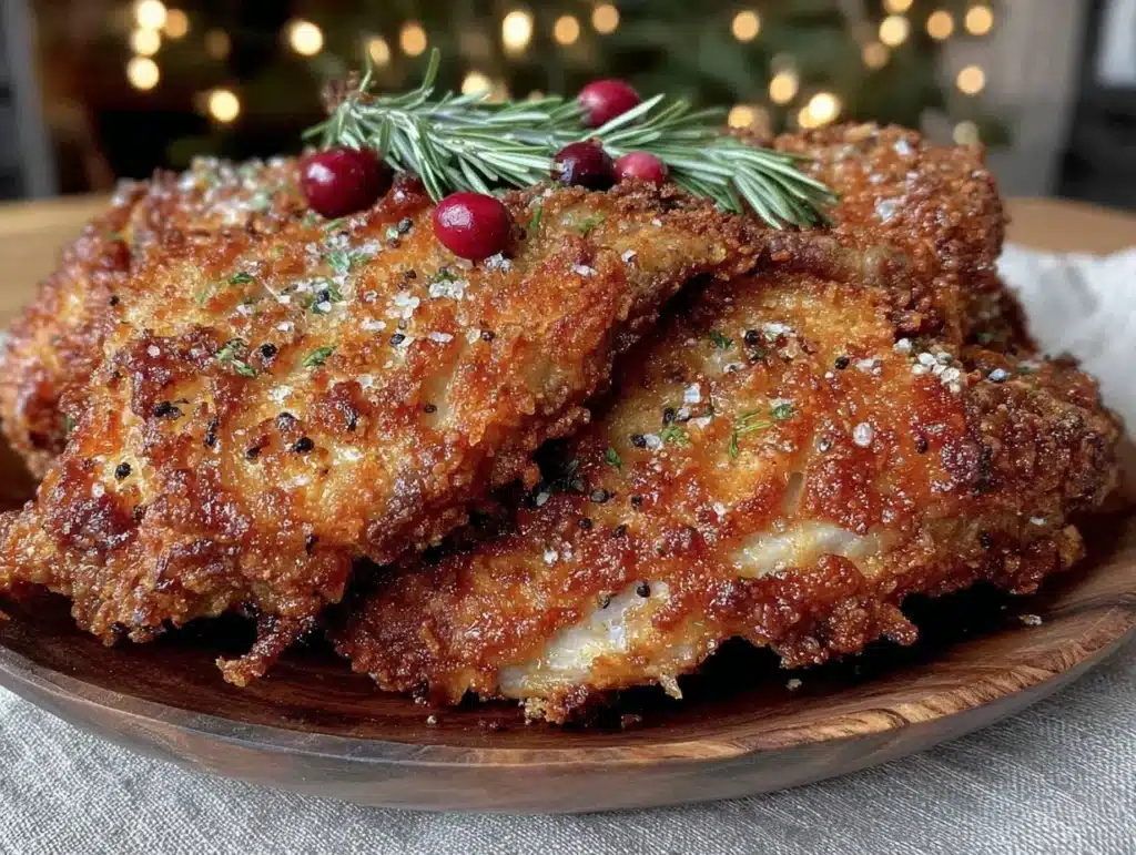 buttermilk fried Christmas goose - featured image