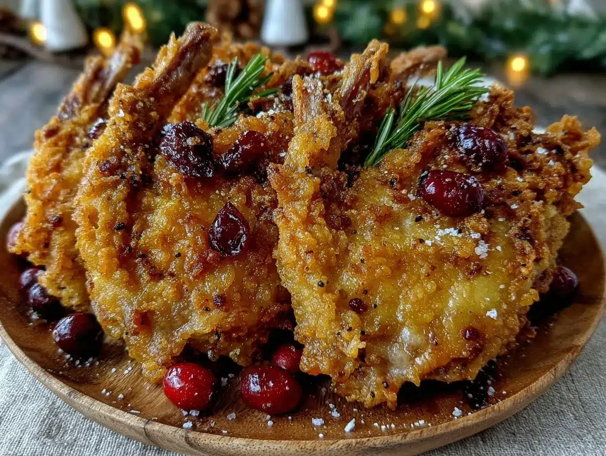 buttermilk fried Christmas goose preparation steps