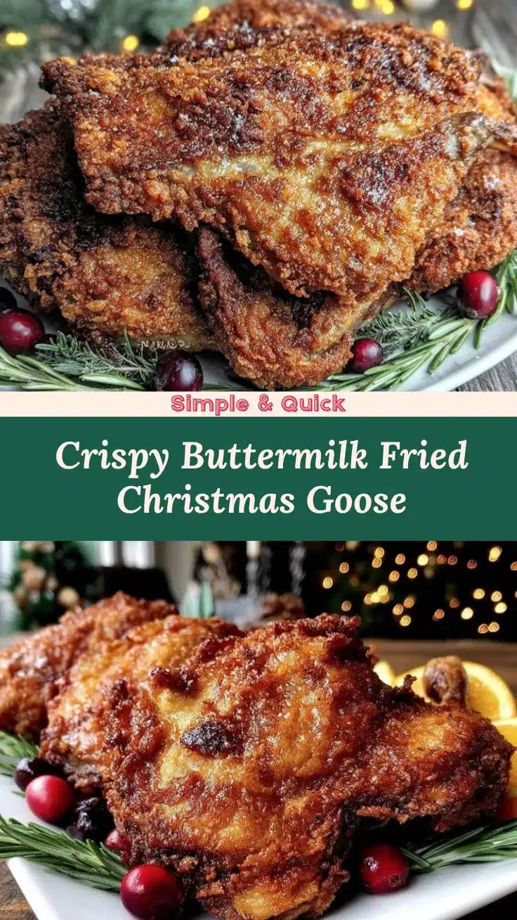 buttermilk fried goose recipe