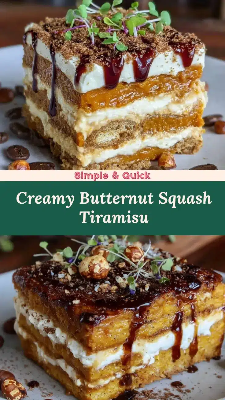 butternut squash tiramisu recipe
