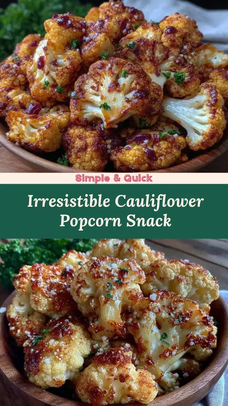 cauliflower popcorn recipe