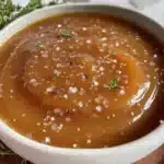 champagne glitter gravy - featured image