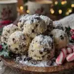 Christmas cookie dough truffles - featured image