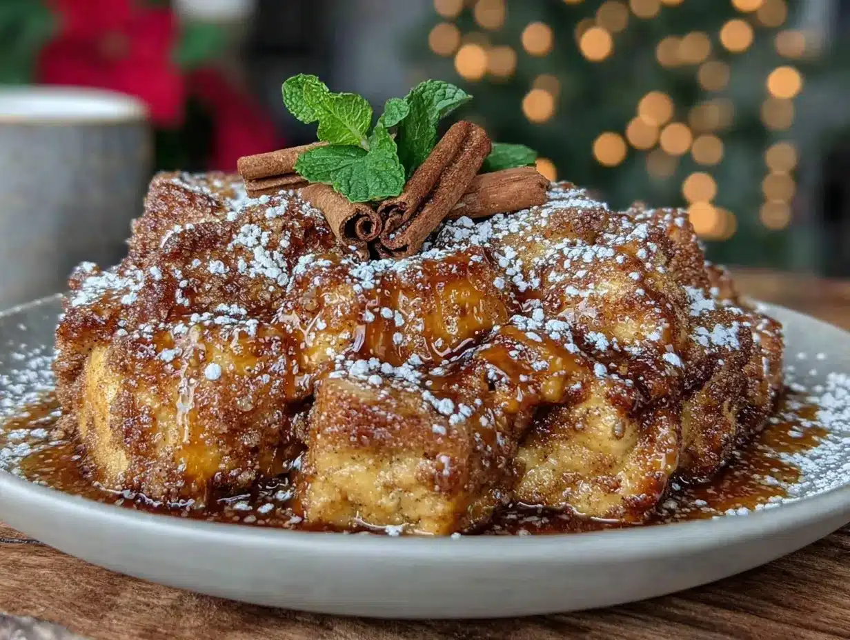 Churro French Toast Stuffing preparation steps