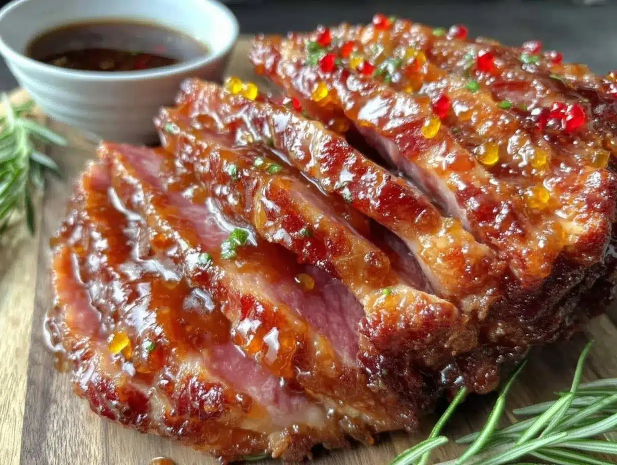 Coca-Cola ham preparation steps