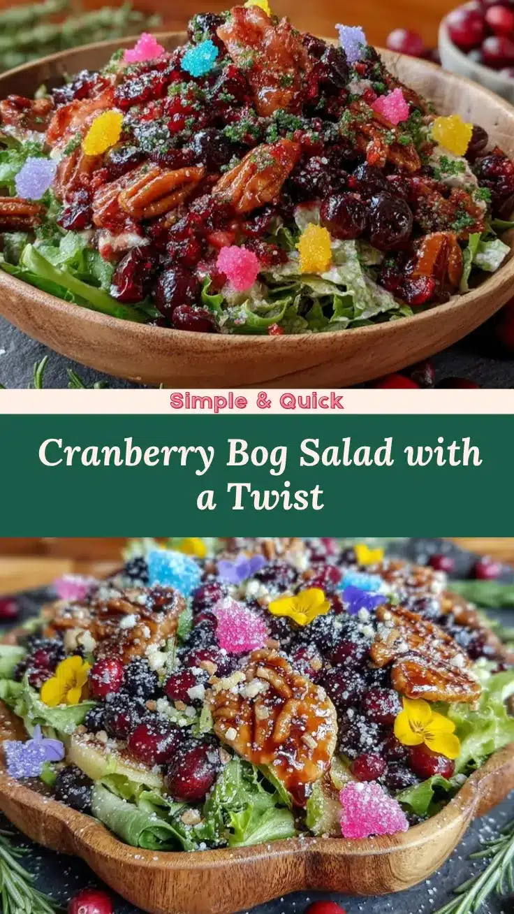 cranberry bog salad recipe
