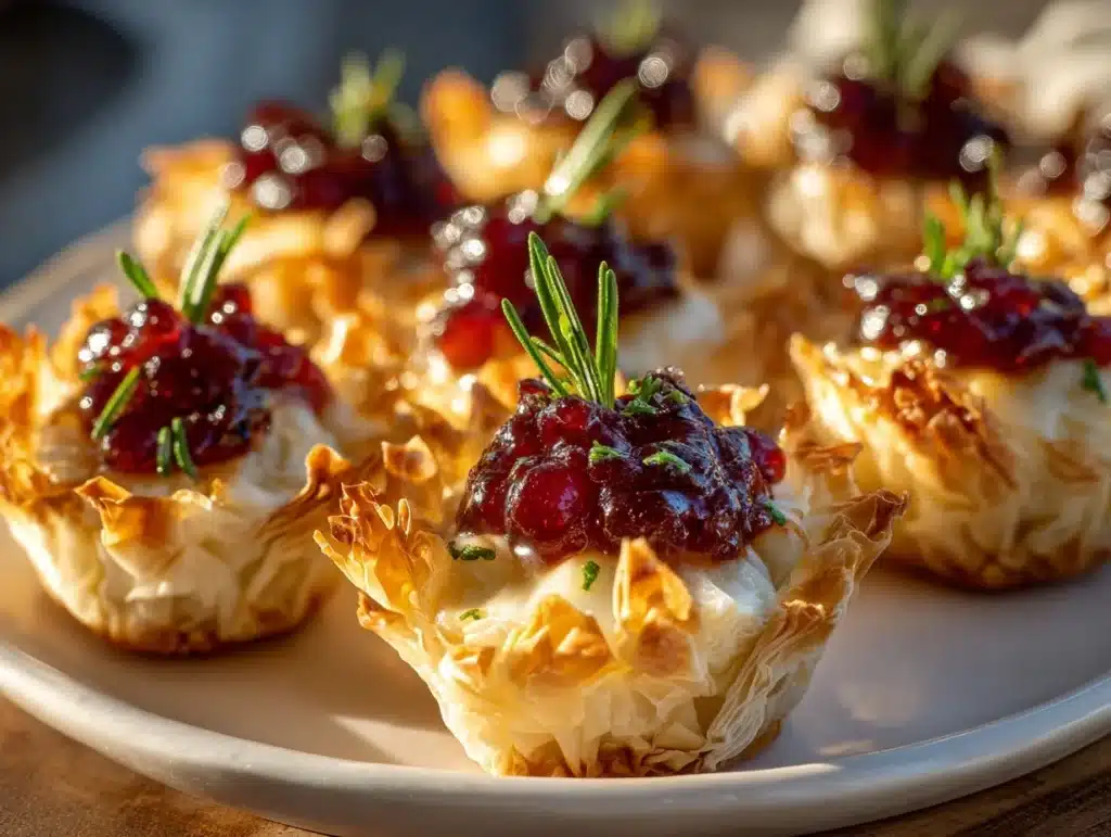cranberry Brie bites - featured image