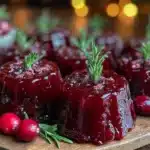 cranberry sauce jello shots - featured image