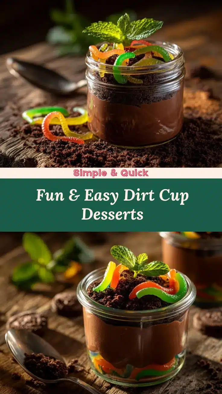 dirt cup parfaits recipe
