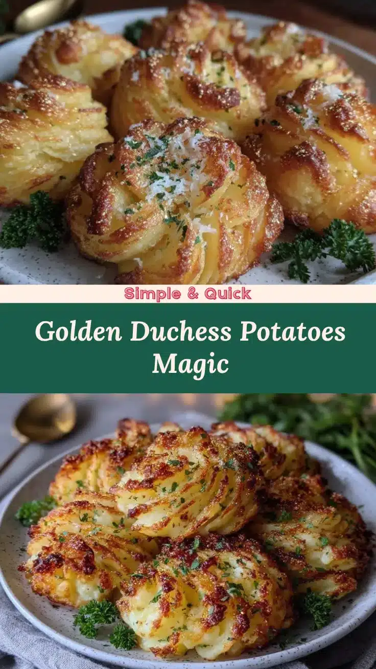 duchess potatoes recipe