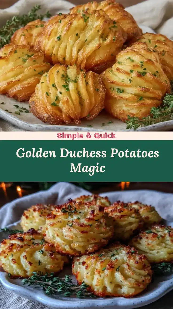 duchess potatoes recipe