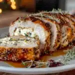 everything bagel turkey roulade - featured image