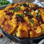 Flamin Hot Cheetos Cornbread Stuffing - featured image