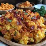 Flamin Hot Cheetos Cornbread Stuffing - featured image