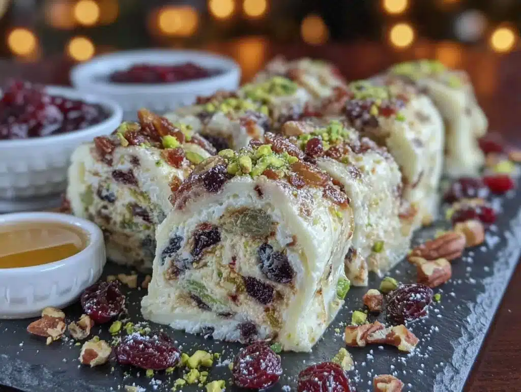 Fruitcake Sushi Rolls - featured image