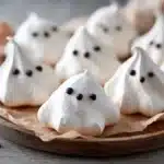 ghost meringue cookies - featured image