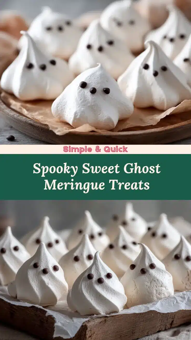 ghost meringue cookies recipe