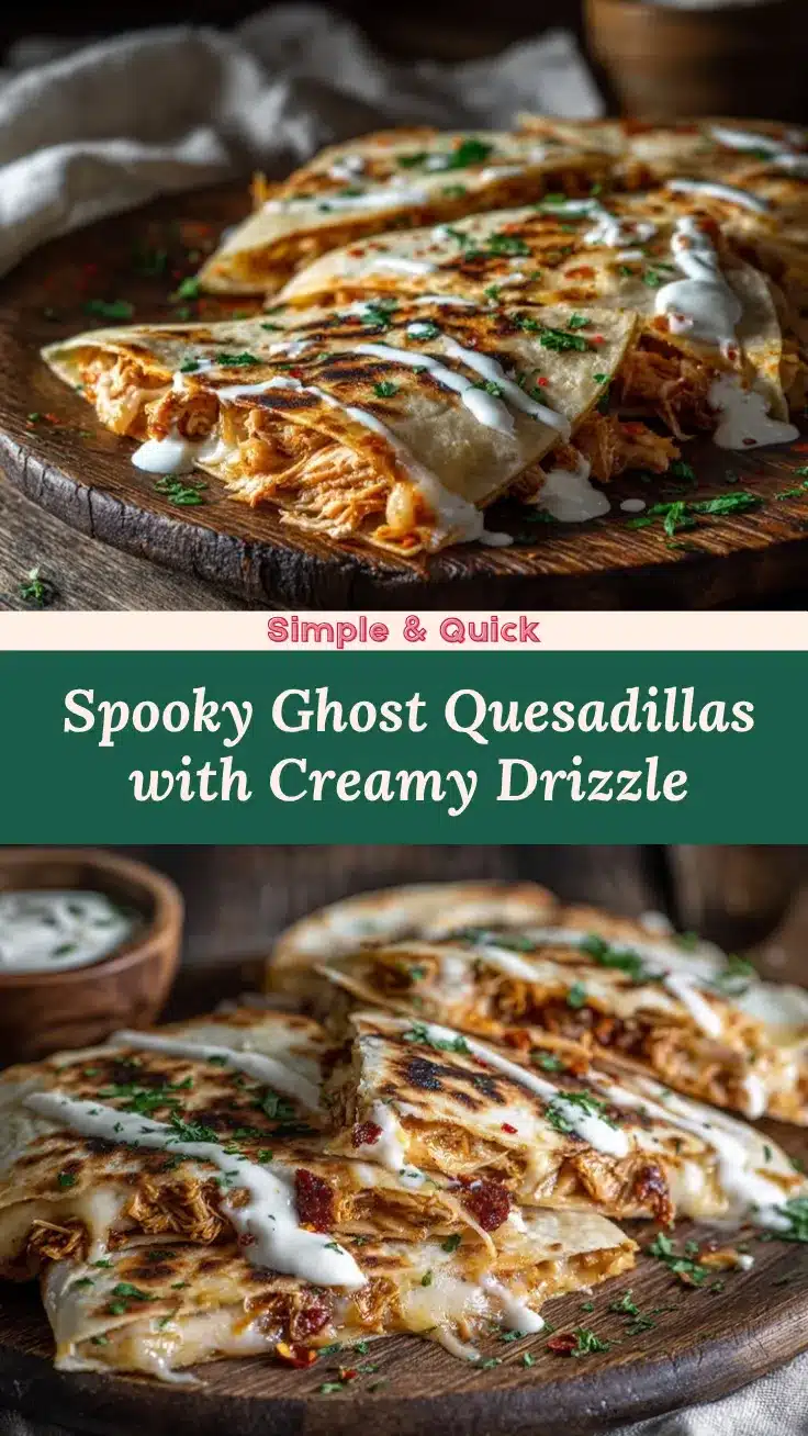 ghost quesadillas recipe