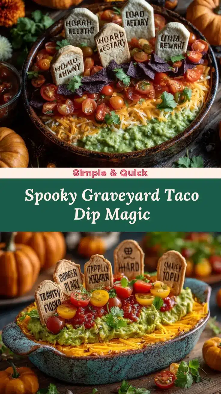 Graveyard Taco Dip recipe