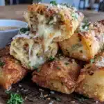 green bean casserole spring rolls - featured image