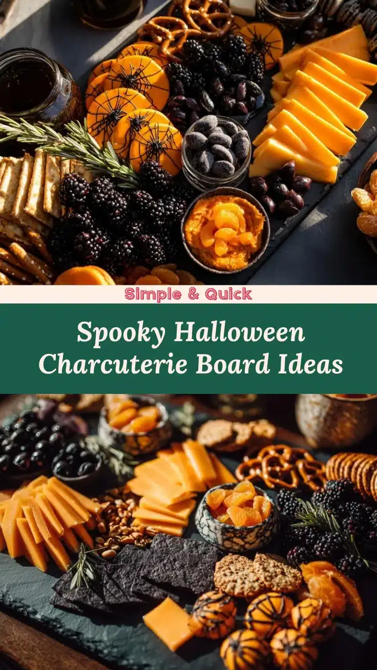 Halloween charcuterie board recipe