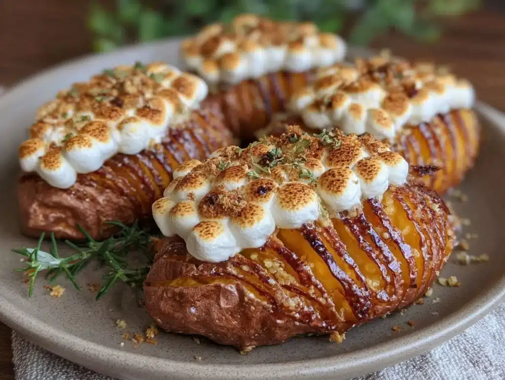 Hasselback sweet potatoes - featured image