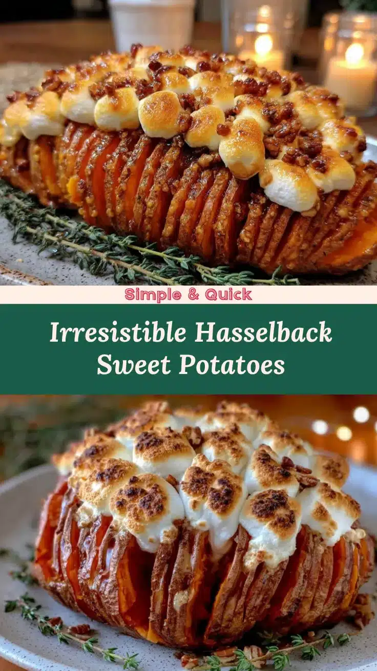 hasselback sweet potatoes recipe