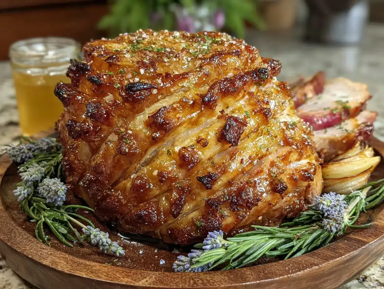 honey-lavender smoked turkey preparation steps
